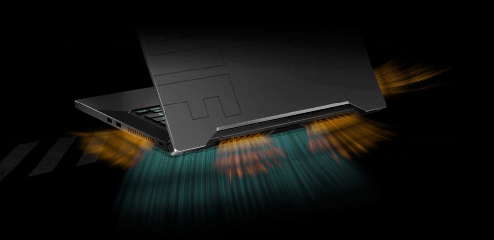 Laptop ASUS TUF Dash F15 FX516PM 15.6 IPS 144Hz i7-11370H 16GB SSD 512GB GeForce RTX3060 Windows 11 Home ZŁĄCZA WIFI BLUETOOTH MIKROFONY GŁOŚNIKI STEREO