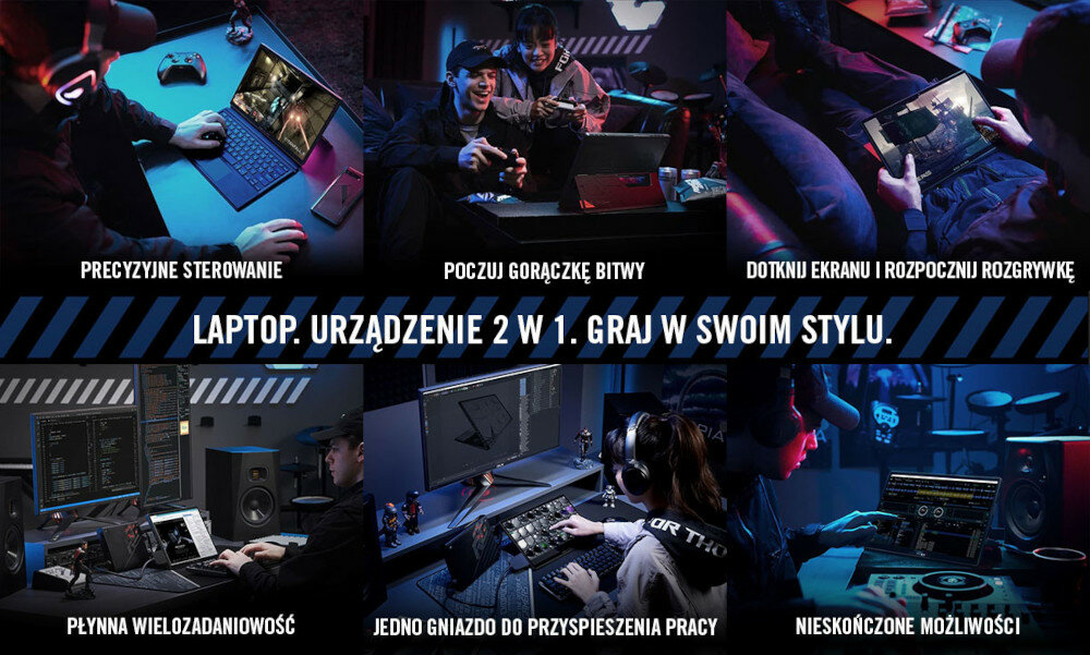 Laptop ASUS ROG Flow Z13 procesor karta