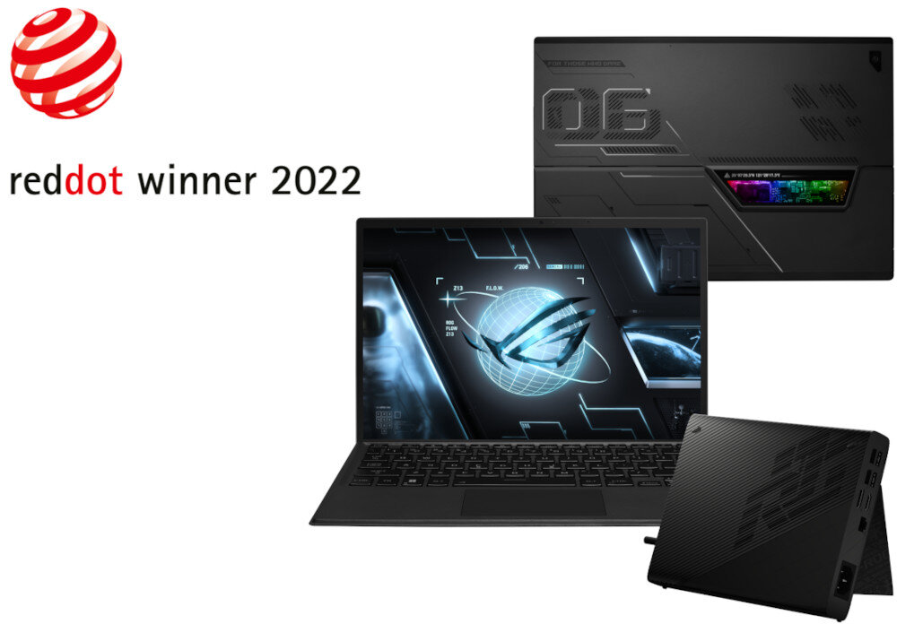 Laptop ASUS ROG Flow Z13 nagroda reddot