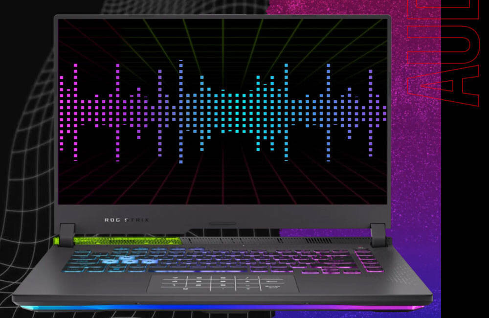 Laptop ASUS Rog Strix G15 G513 - dźwięk