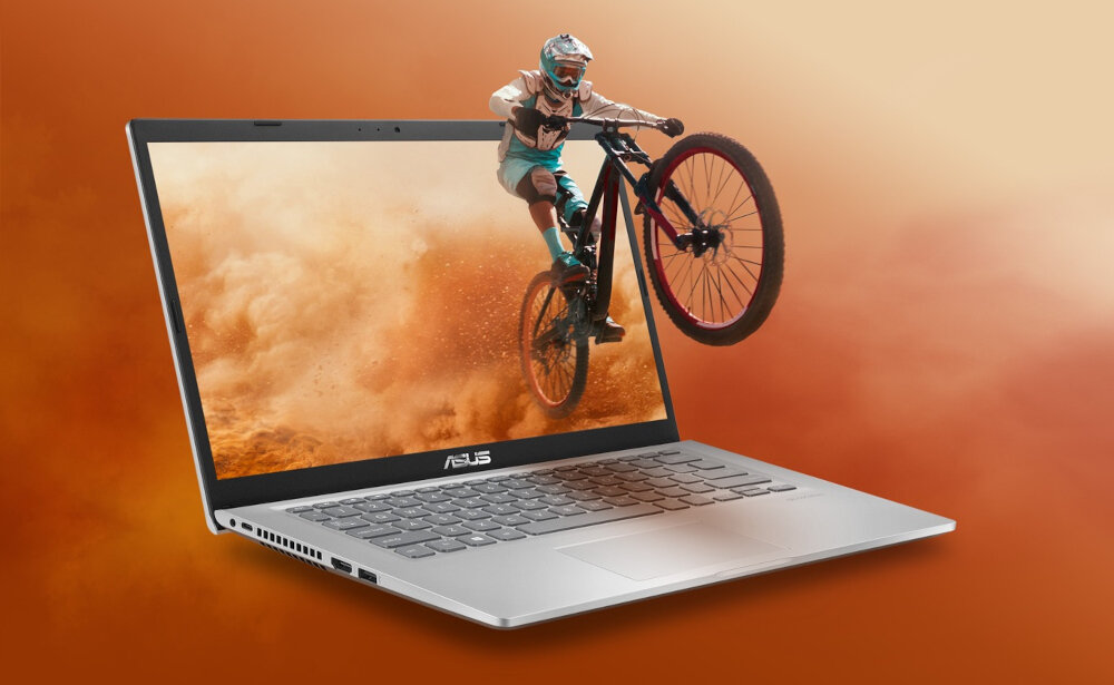 Laptop ASUS X415- odpornosc na wstrzasy