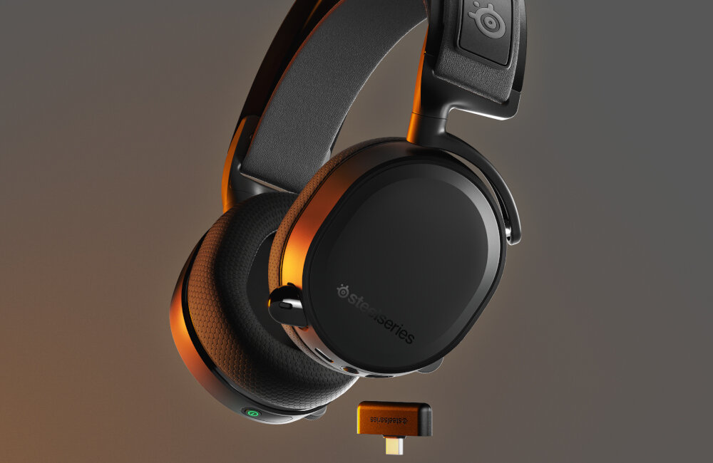Słuchawki STEELSERIES Arctis 7+ komfort design waga