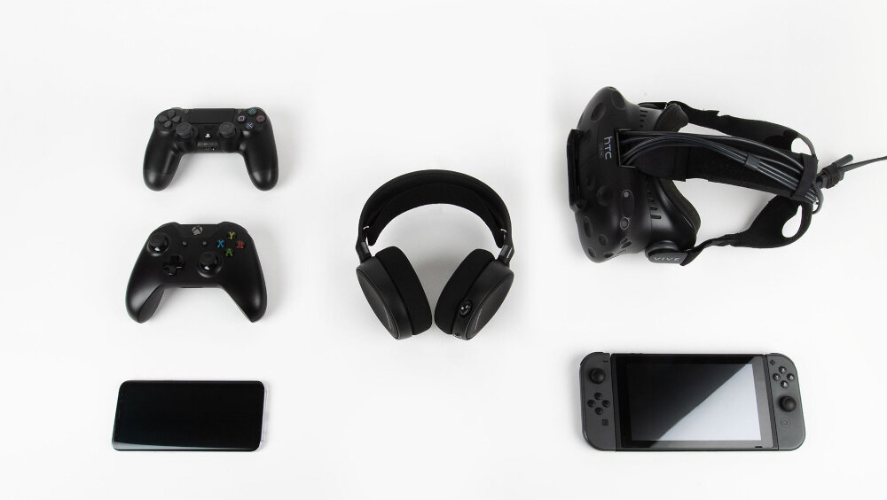 Słuchawki STEELSERIES Arctis 3 Console Edition Czarny zlacze