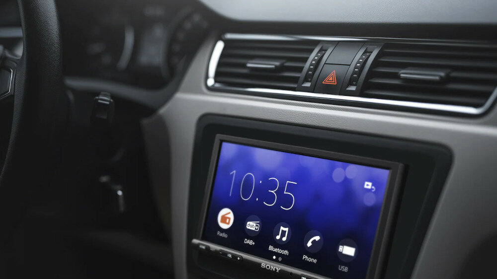Radio samochodowe SONY XAV-AX3250  - formaty