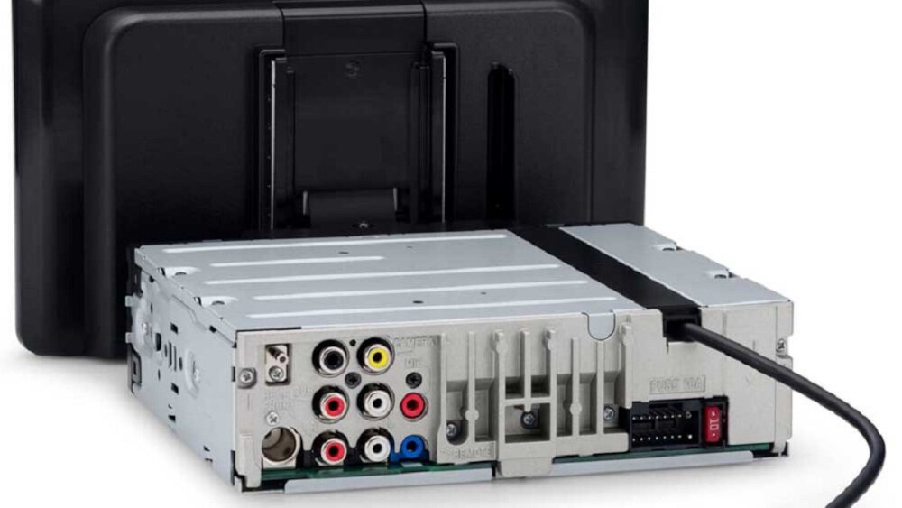 Radio samochodowe SONY XAV-AX8150  - montaż