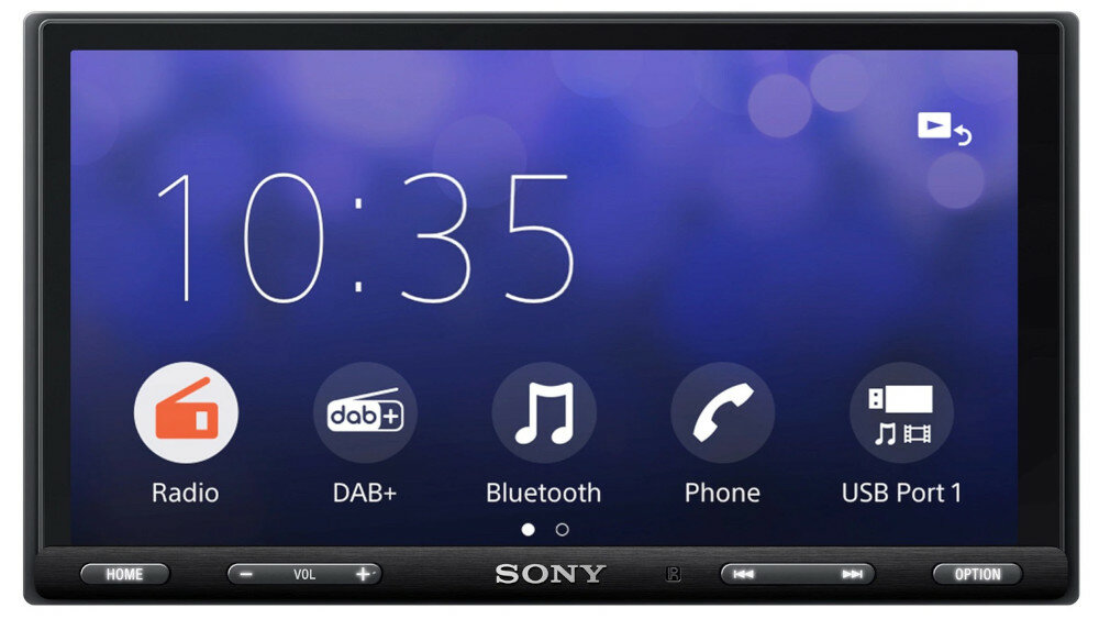Radio samochodowe SONY XAV-AX5650 - złącza