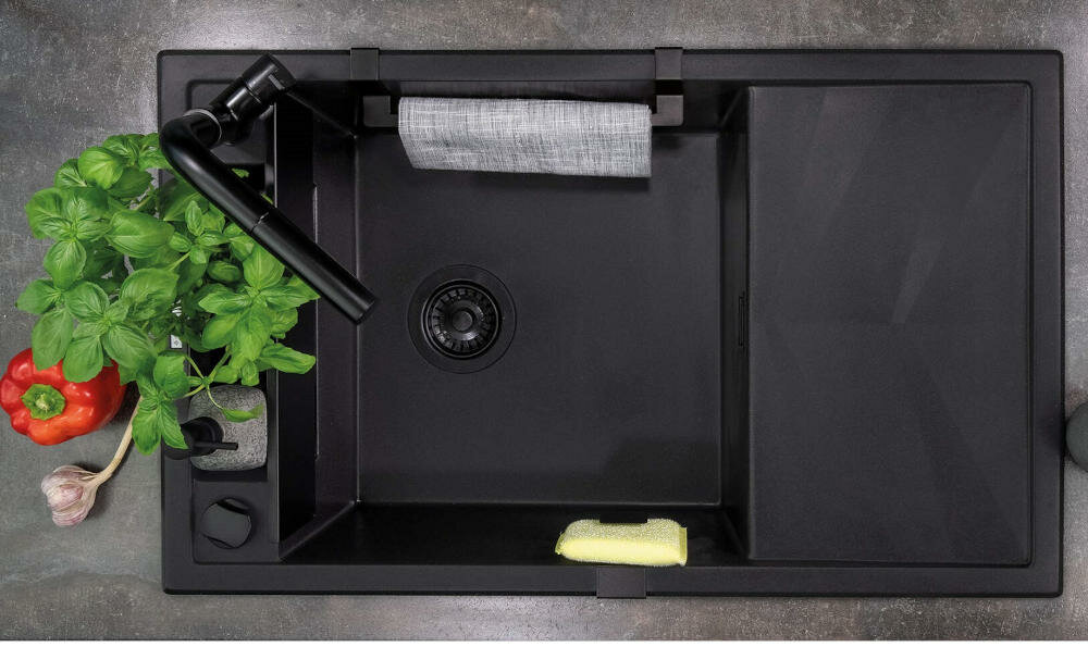 DEANTE wygląd bateria funkcjonalność smukła bateria prosty efektowne wzornictwo