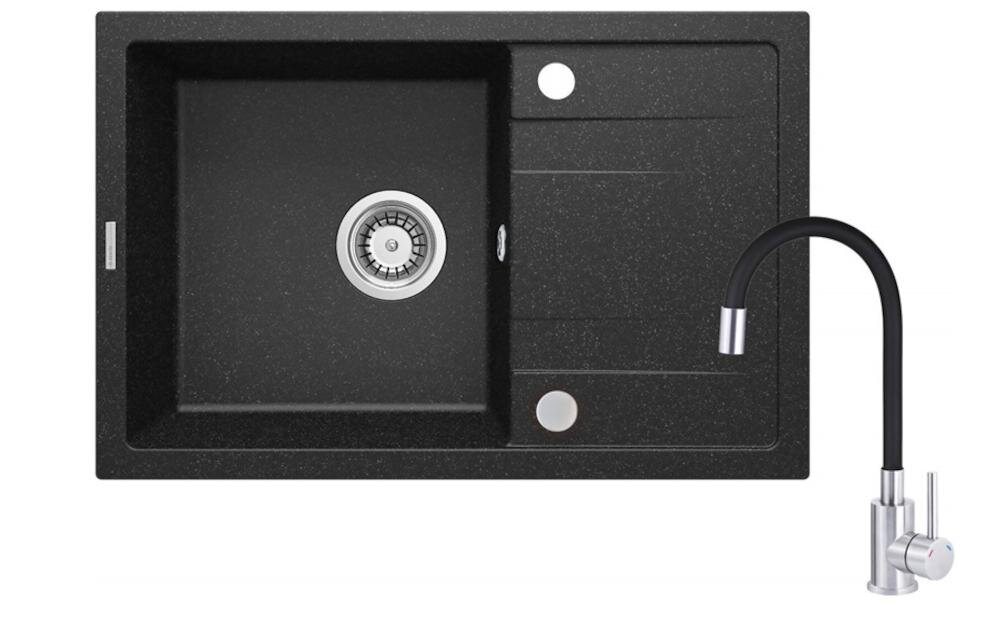 DEANTE Corio ZRCP2113 zlewozmywak komora blat połysk powierzchnia