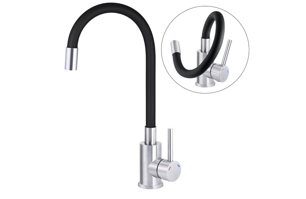 DEANTE Corio ZRCP2113 bateria wylewka elastyczna płynność opłukiwanie aerator