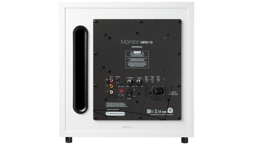 Subwoofer MONITOR AUDIO Monitor MRW-10  - złącza