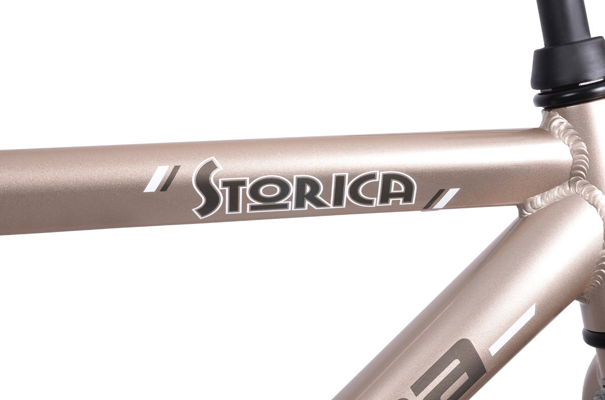 Rower miejski INDIANA Storica 130 1B rama stabilność aluminium konstrukcja