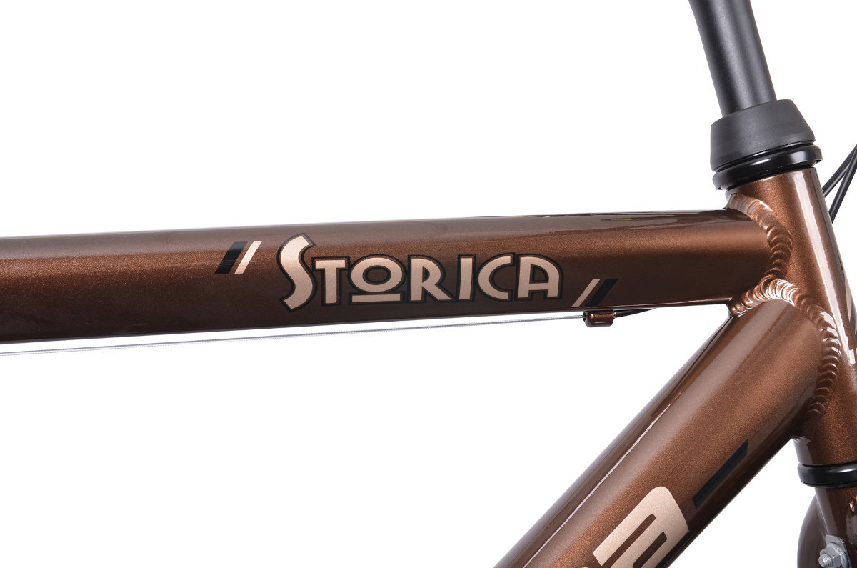 Rower miejski INDIANA Storica 140 3B rama stabilność aluminium konstrukcja