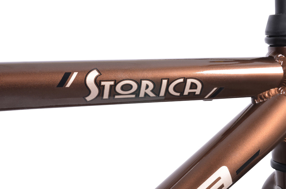Rower miejski INDIANA Storica 130 1B rama stabilność aluminium konstrukcja