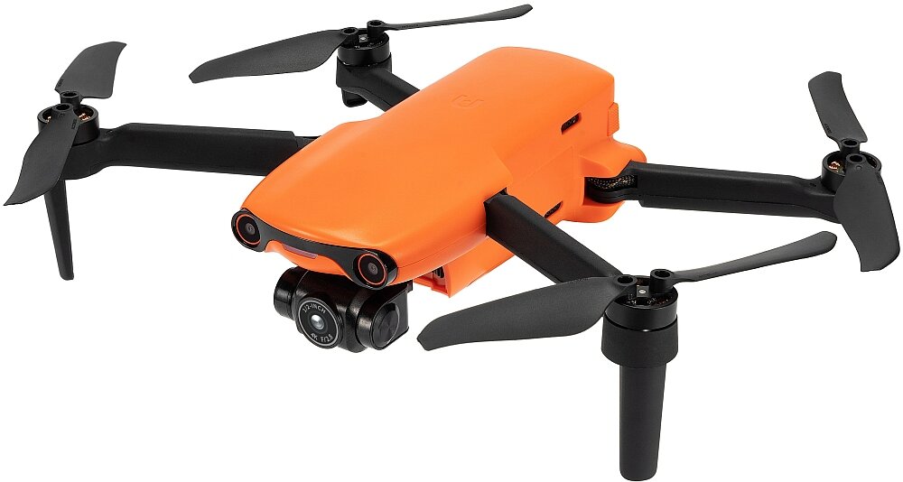 Dron AUTEL ROBOTICS Evo Nano bateria lot sterowanie akrobacje czas lotu zasięg funkcje lądowanie kamera rozdzielczość filmy zdjęcia nagrywanie jakość ładowanie aplikacja przesył pilot śmigła stabilizacja fotografia waga wymiary konstrukcja obudowa korpus ramiona silnik