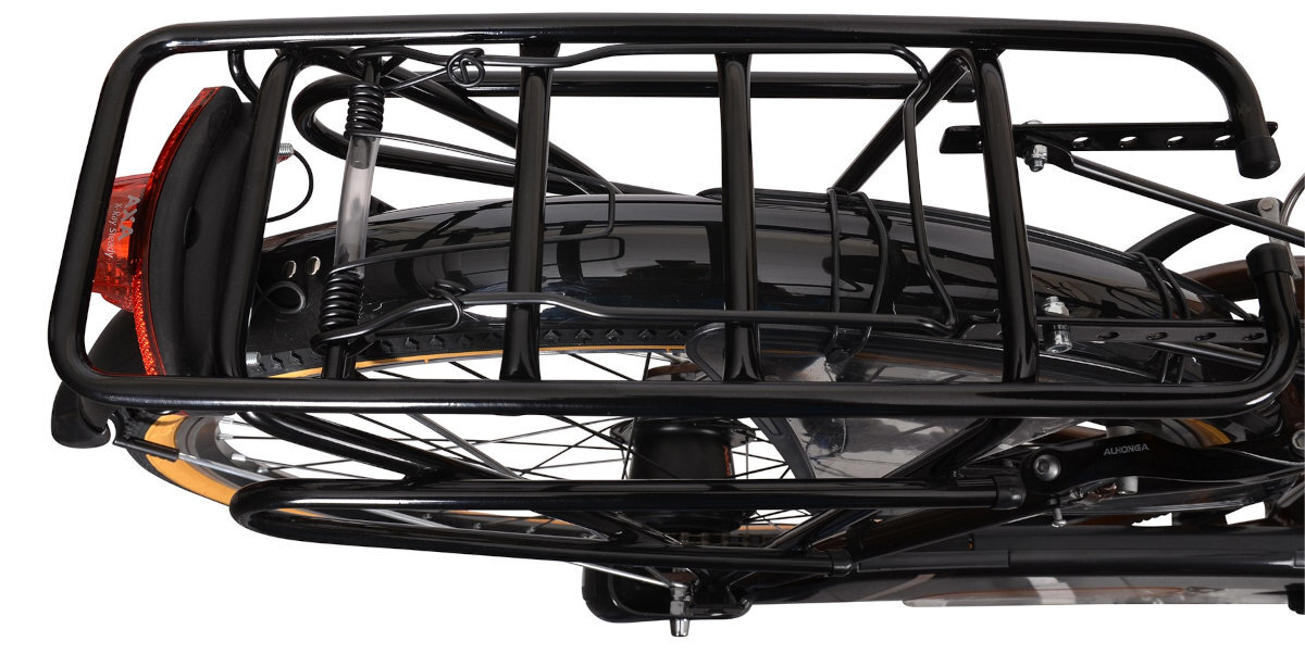 Rower miejski INDIANA Storica 130 7B bagaż ochrona