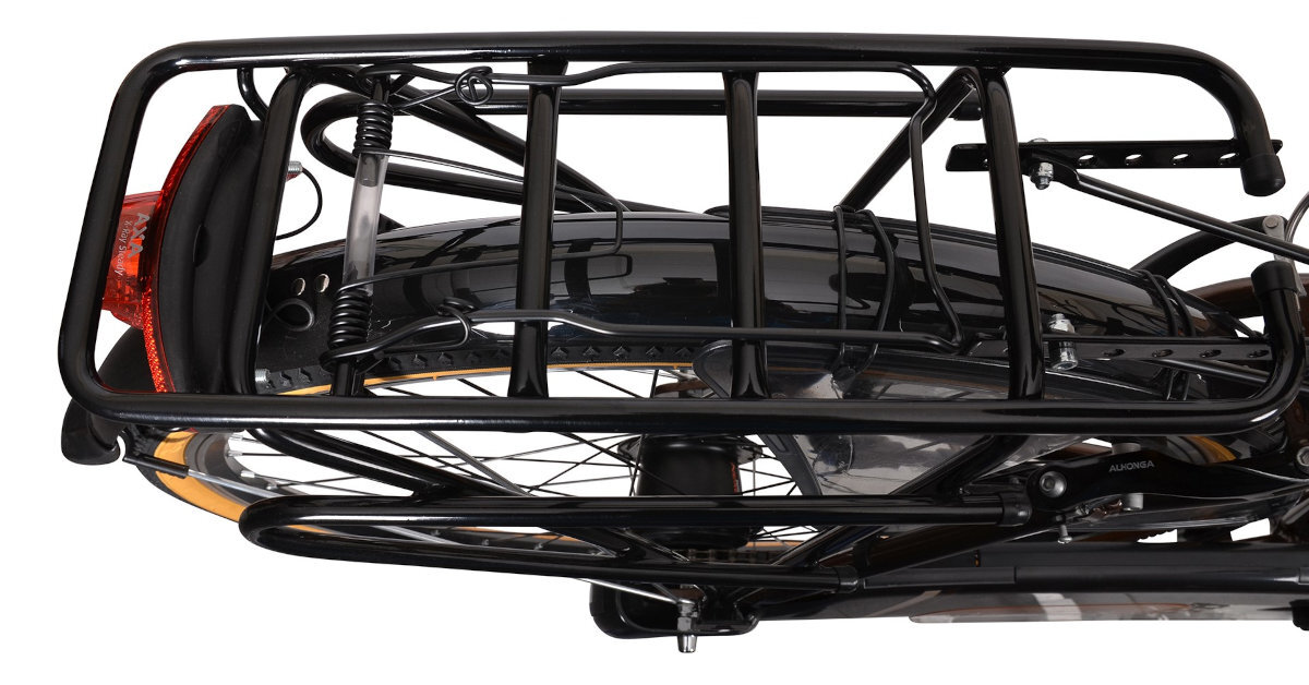 Rower miejski INDIANA Storica 130 7B bagaż ochrona