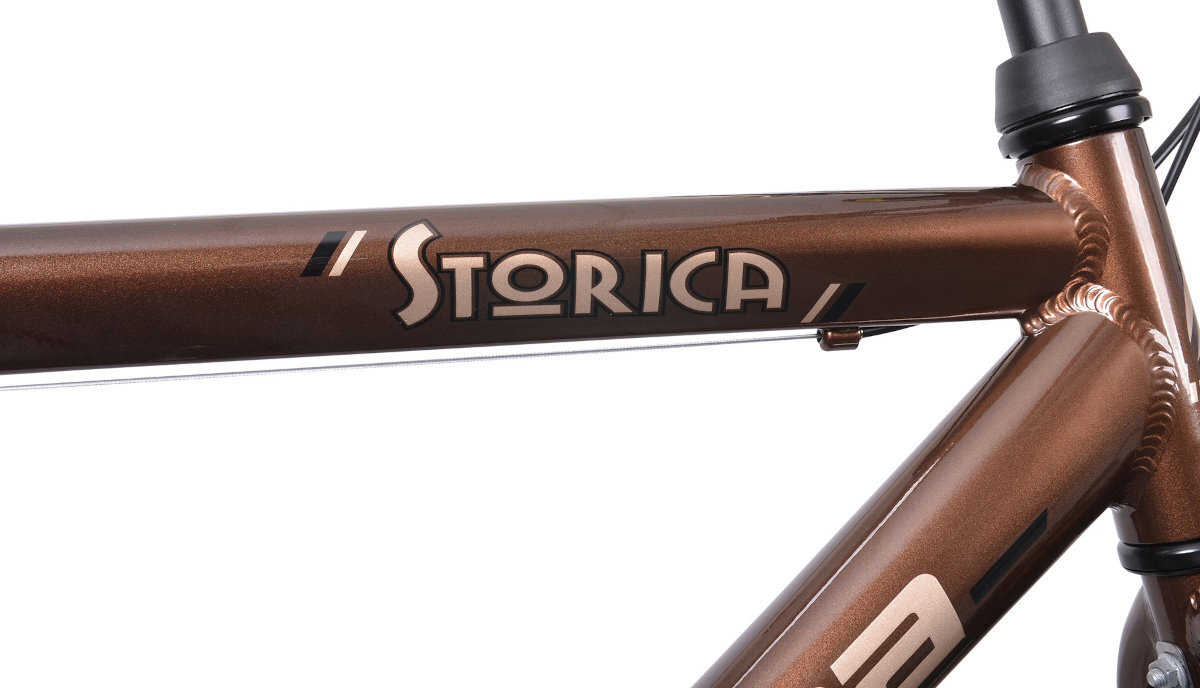 Rower miejski INDIANA Storica 130 7B rama stabilność aluminium konstrukcja