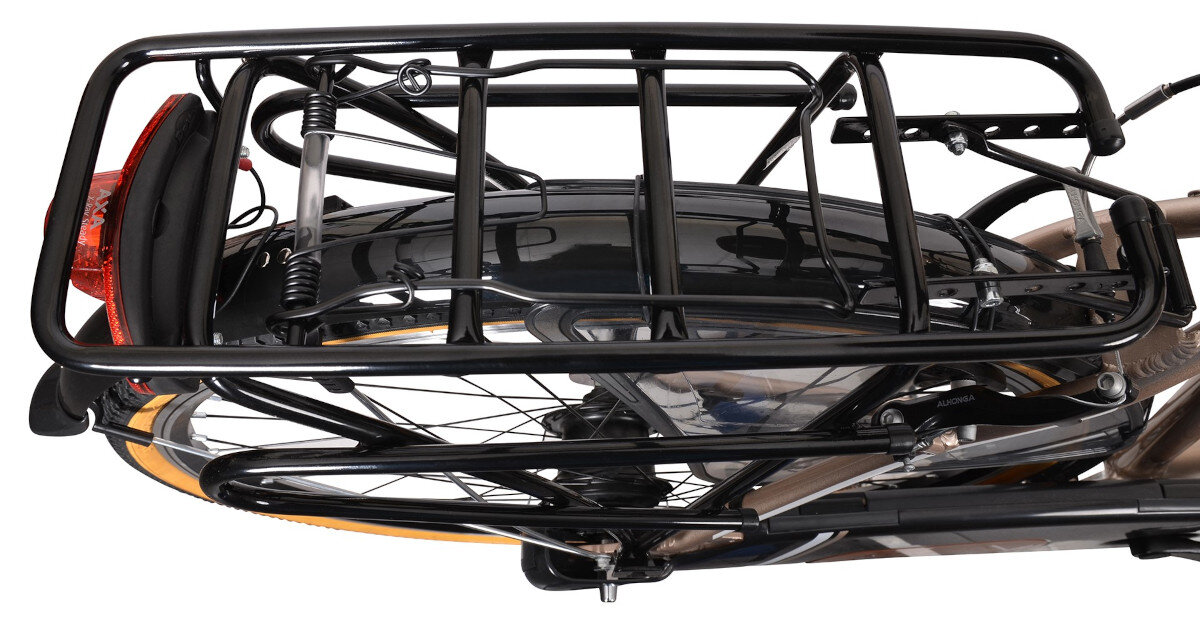 Rower miejski INDIANA Storica 130 7B bagaż ochrona