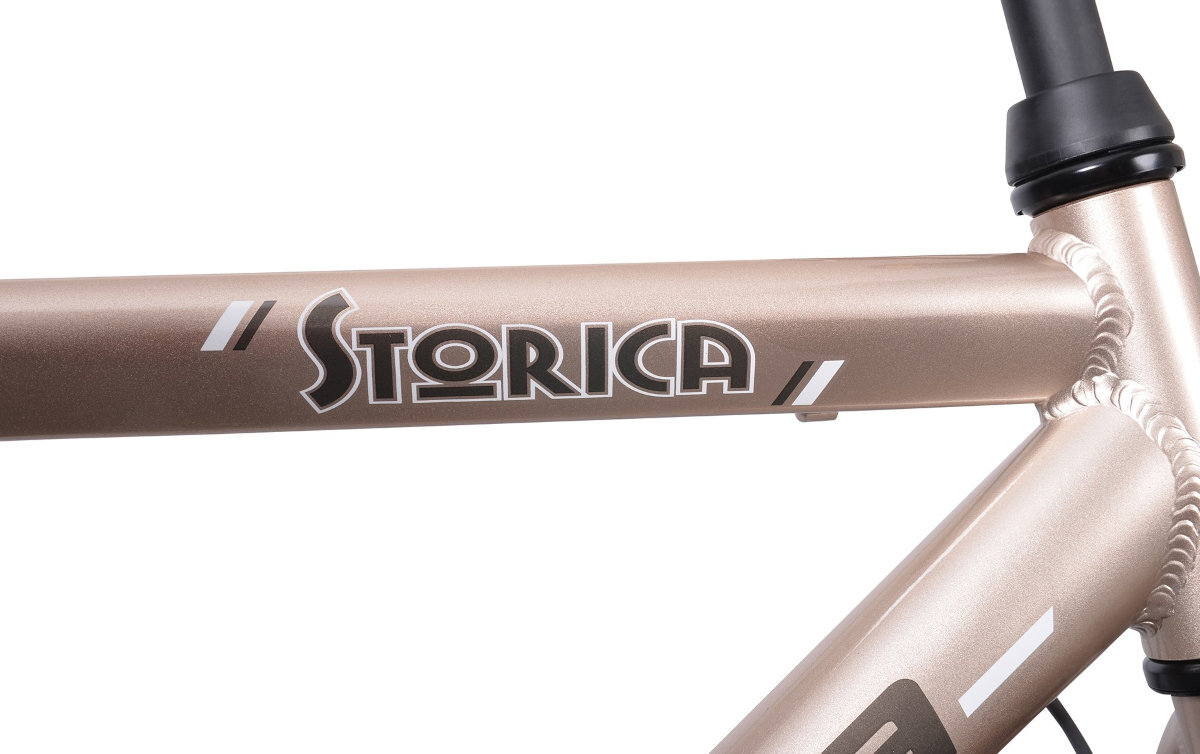 Rower miejski INDIANA Storica 130 7B rama stabilność aluminium konstrukcja