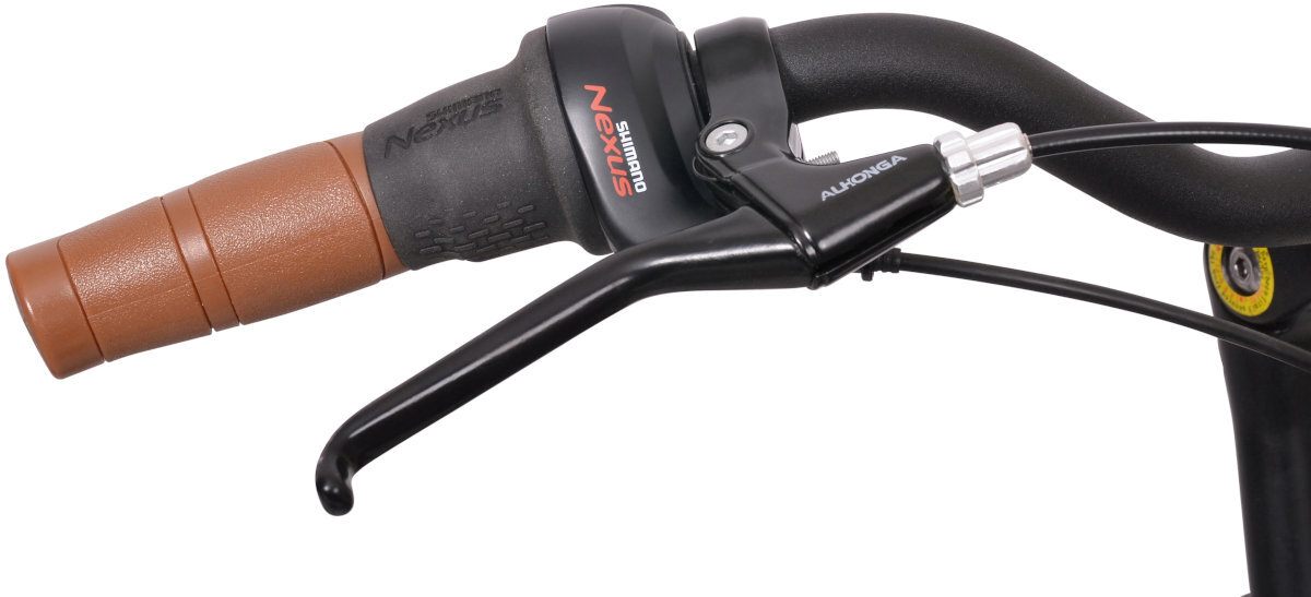 Rower miejski INDIANA Storica 131 7B biegi zmiana przerzutki kontrola tryb jazda