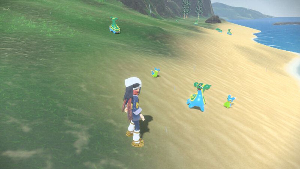 Pokemon Legends: Arceus Gra pokemony szukanie zachowanie