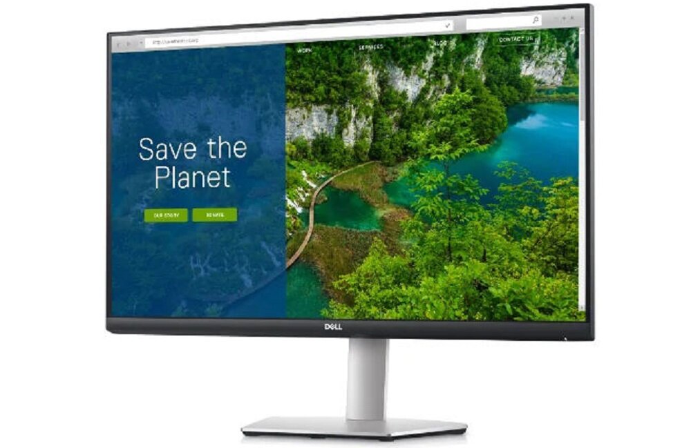 Monitor DELL S2722DC - mniej dopadow