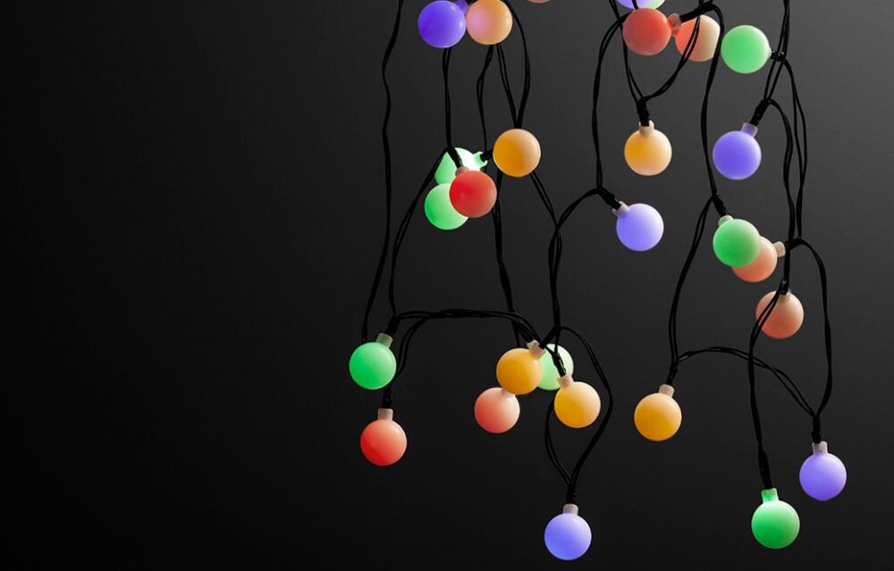 Girlanda ogrodowa TRACER TRAOSW46913 Kolorowa  zasilanie rozwieszanie nastrój światło led