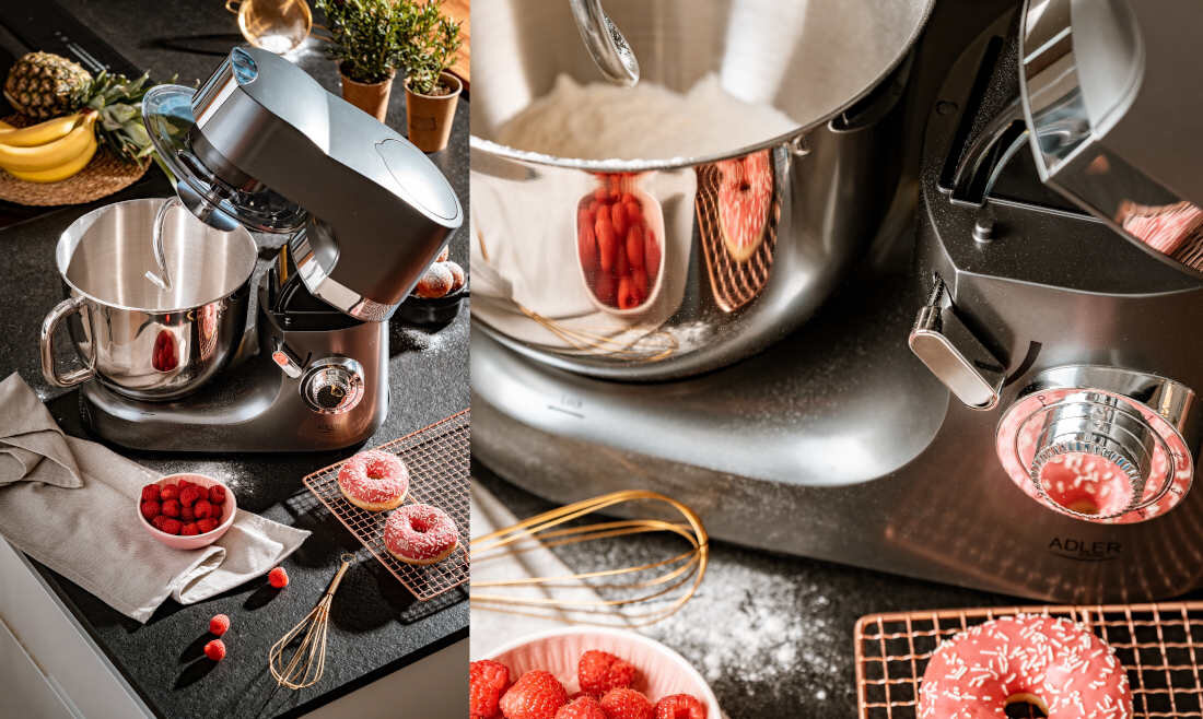 Robot kuchenny planetarny ADLER AD 4221 gotowanie pieczenie mozliwosci ruch planetarny
