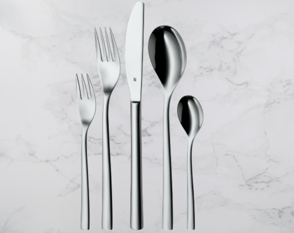 Zestaw sztuccow WMF Palermo (60 elementow) ksztalt przeznaczenie charakterystyka proporcje