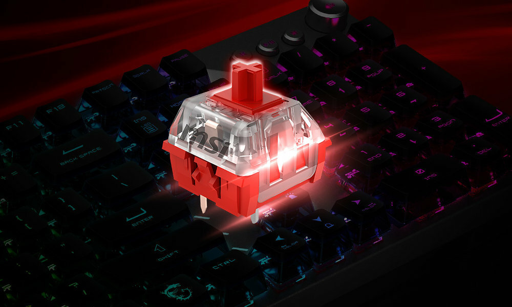 MSI GK71 Sonic ukos