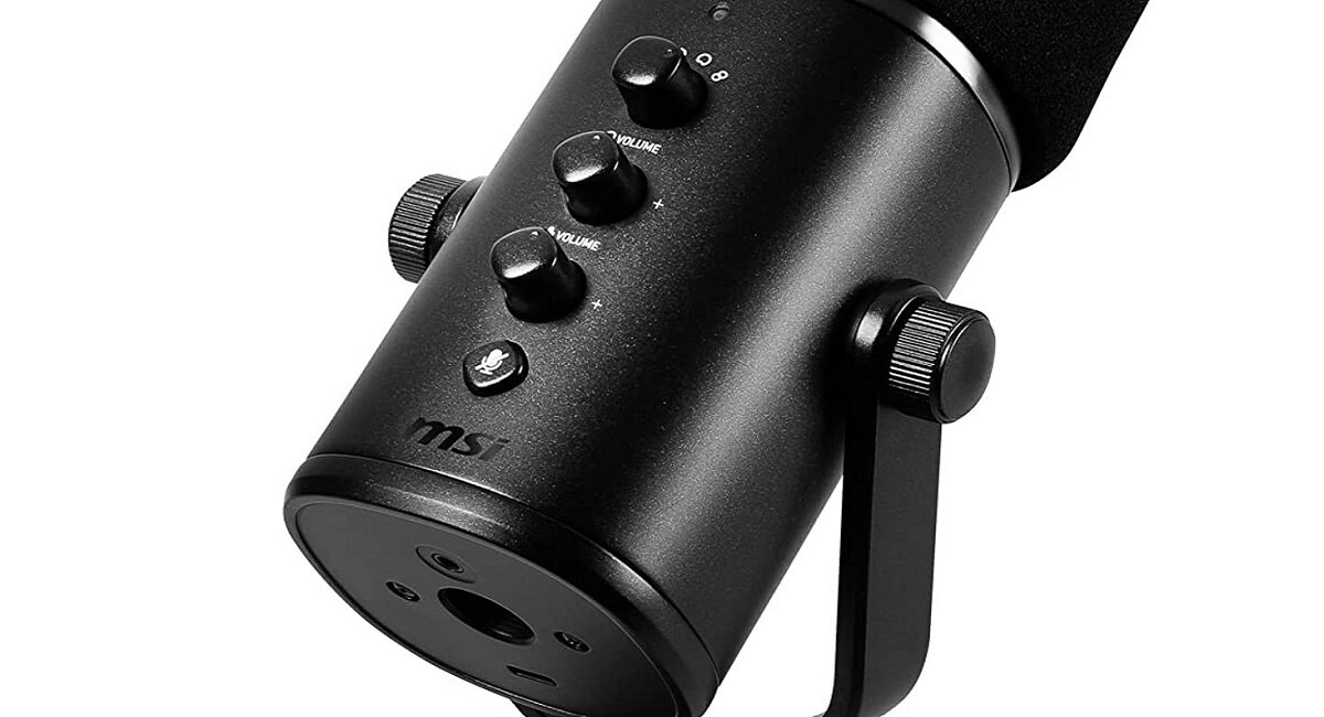 Mikrofon MSI Immerse GV60 Streaming MIC Wystarczy podłączyć i gotowe