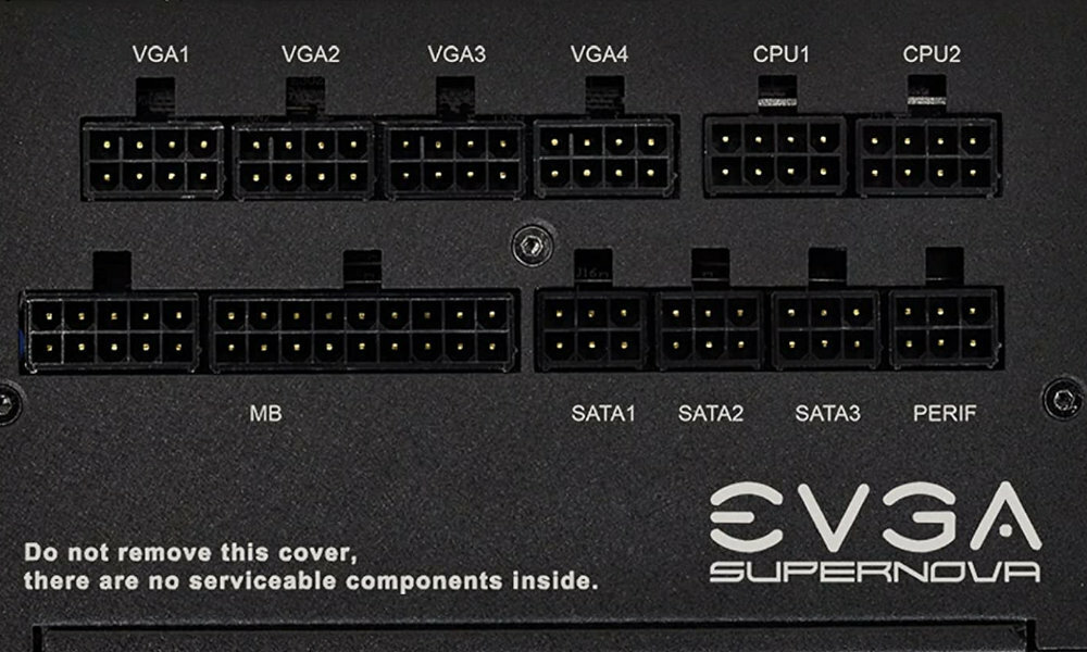 EVGA SuperNOVA GA 850W Gold zlacza