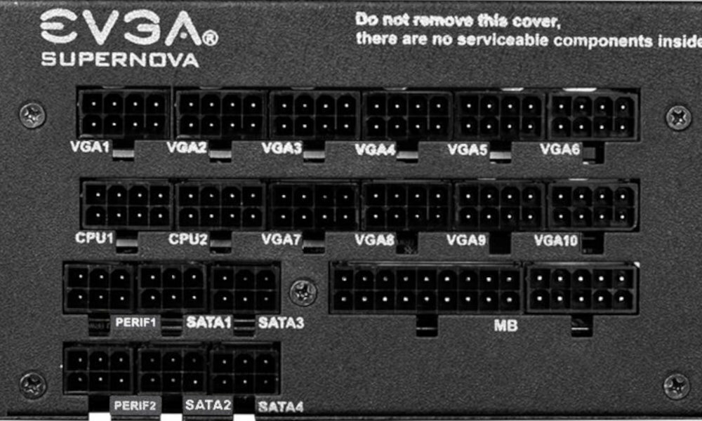 EVGA SuperNOVA GP 2000W 80 Plus Gold zlacza