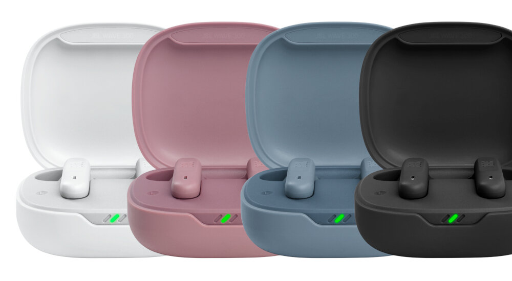 Słuchawki dokanałowe JBL Wave 300 TWS komfort lekkość dopasowanie