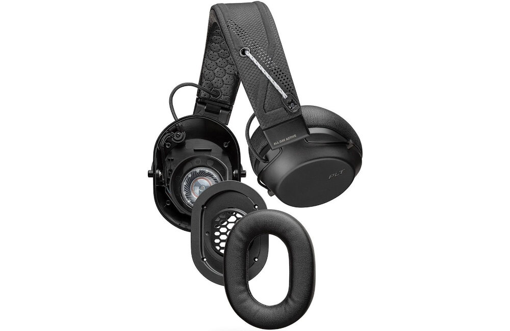 Słuchawki PLANTRONICS Backbeat Fit 6100 Szary połączenie przetworniki pasmo przenoszenia dźwięk czas działania