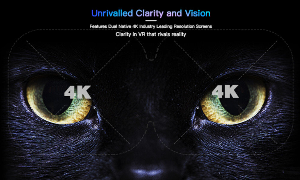 Gogle VR PIMAX Vision 8K X Kdmas 8k 200 stopni