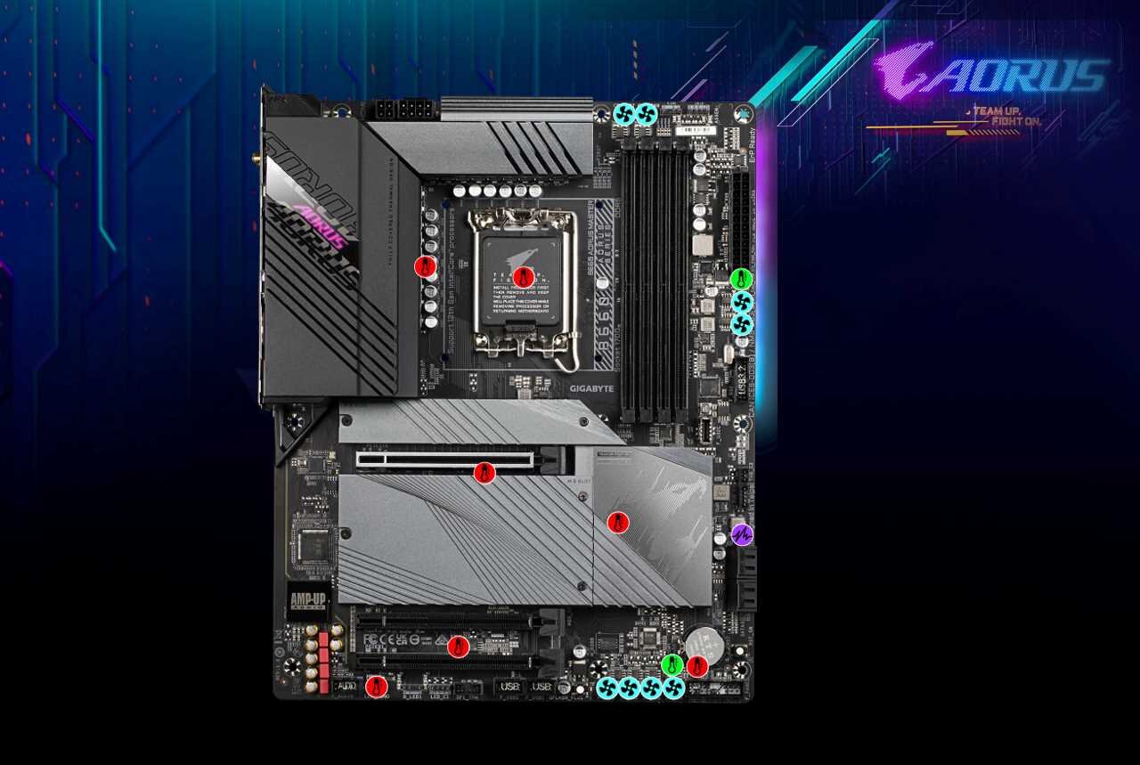 Płyta główna GIGABYTE B660 Aorus Master - Smart Fan 6