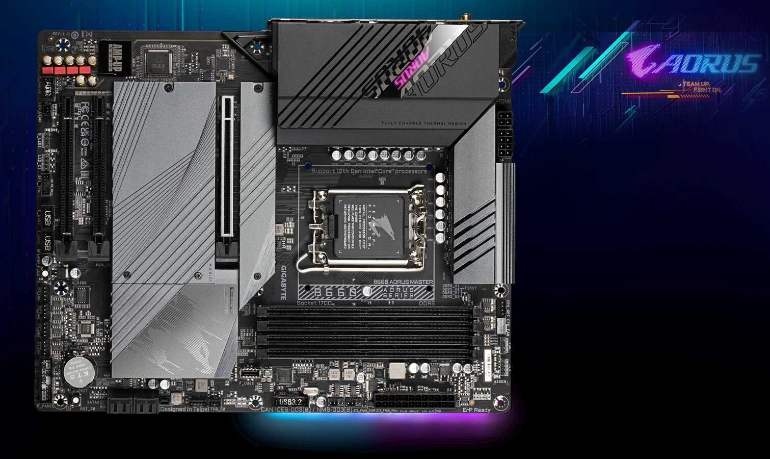 Płyta główna GIGABYTE B660 Aorus Master - AMD CrossFireX