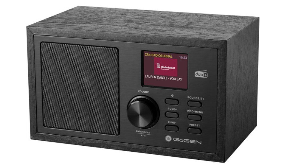 Radio GOGEN DAB 620 BTCB - wyświetlacz