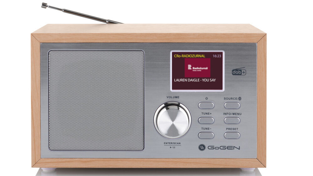 Radio GOGEN DAB 620 BTCB - wyświetlacz
