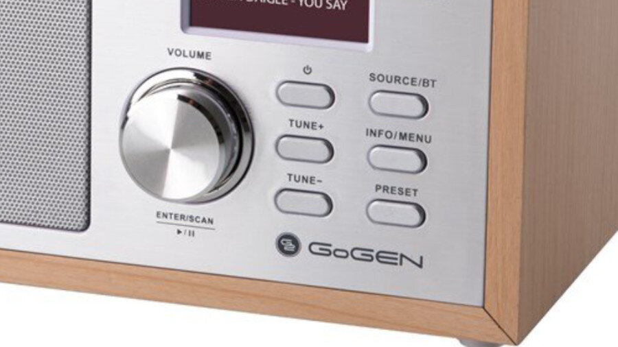 Radio GOGEN DAB 620 BTCB - design