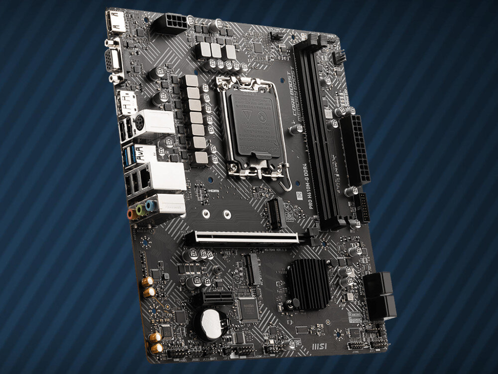 Płyta główna MSI Pro H610M-G DDR4 kompatybilność procesor interfejsy obsługa