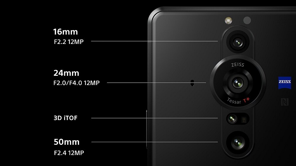 Smartfon SONY Xperia Pro-I muzyka ekran pamięć bateria aparat procesor zdjęcia filmy pojemność rozdzielczość ram opis ładowanie