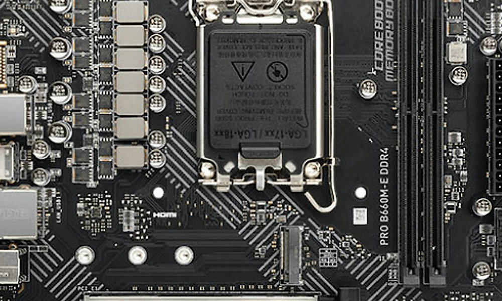MSI Pro B660M.E DDR4 front