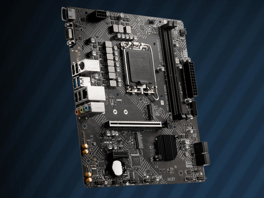 Płyta główna MSI Pro H610M-B DDR4 pamięć DDR4 taktowanie pojemność