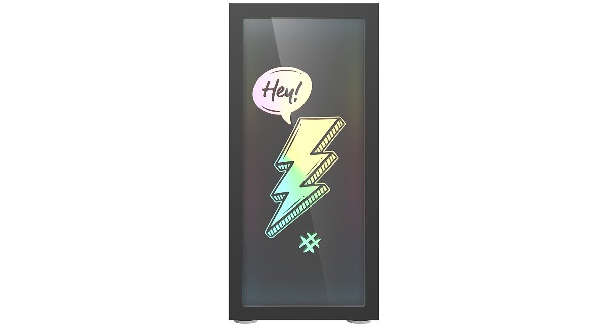 Obudowa DARKFLASH DK210 Graffiti Filtry antykurzowe