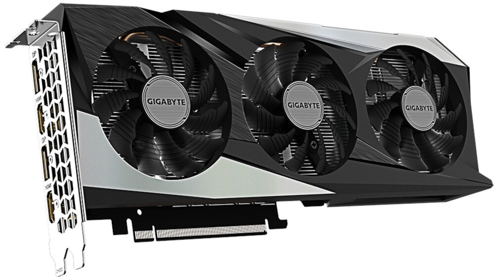 Karta graficzna GIGABYTE GeForce RTX 3050 Gaming OC 8GB wydajne chlodzenie