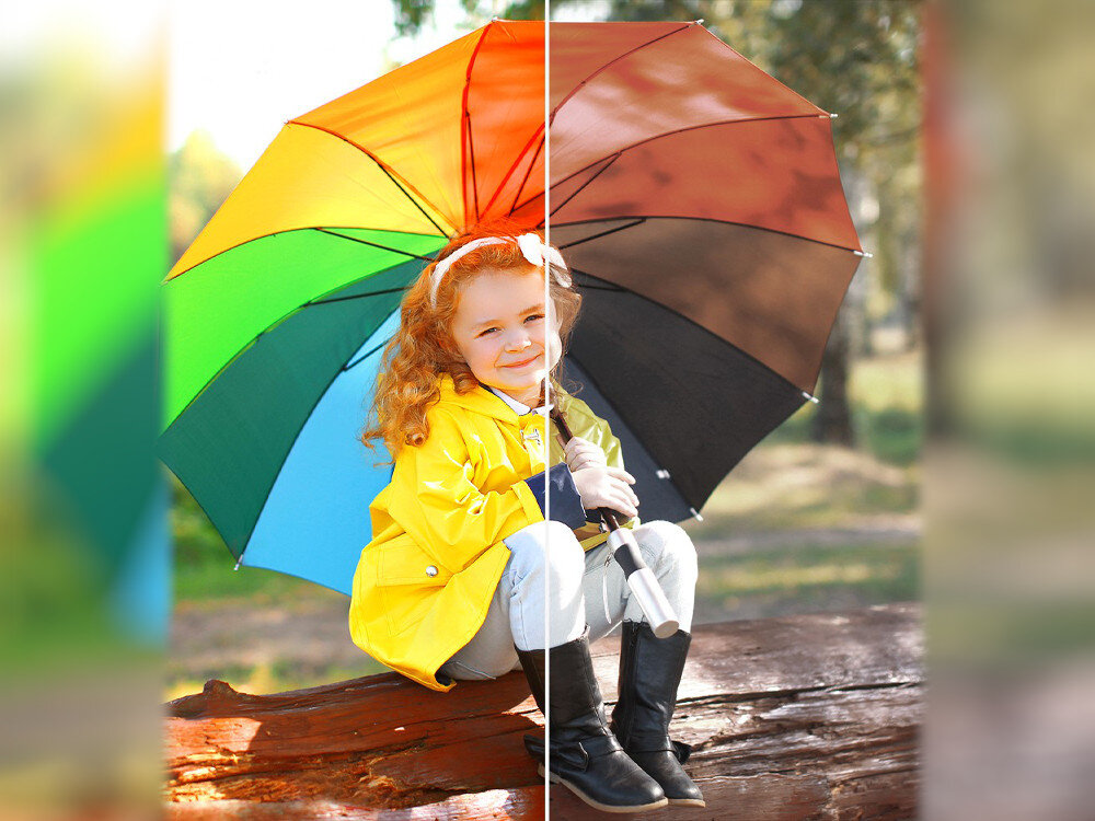 Projektor ACER X1629H kolory barwy odwzorowanie