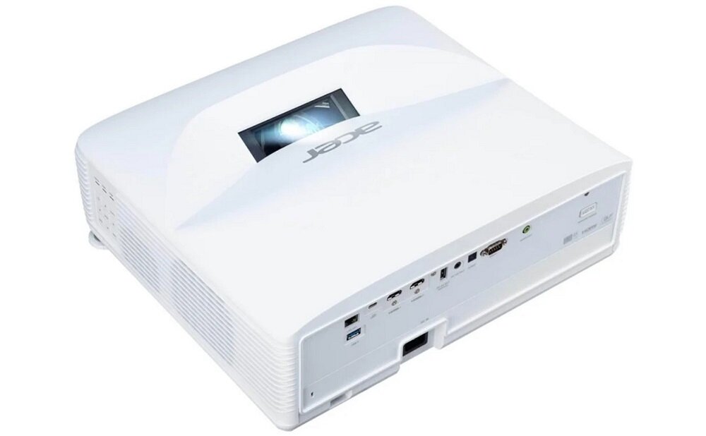 Projektor ACER L811 Doskonały, inteligentny, ultrakrótkoogniskowy sprzęt Możesz korzystać z ulubionych multimediów dzięki wbudowanym aplikacjom 