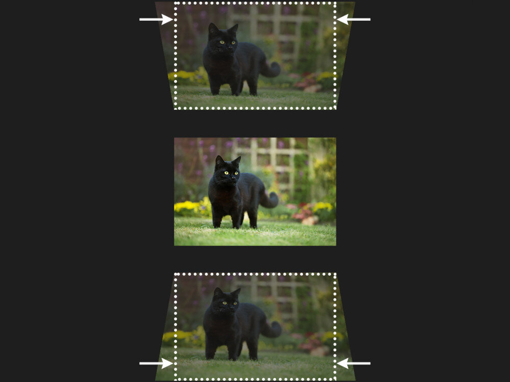 Projektor ACER M311 korekcja zniekształcenia